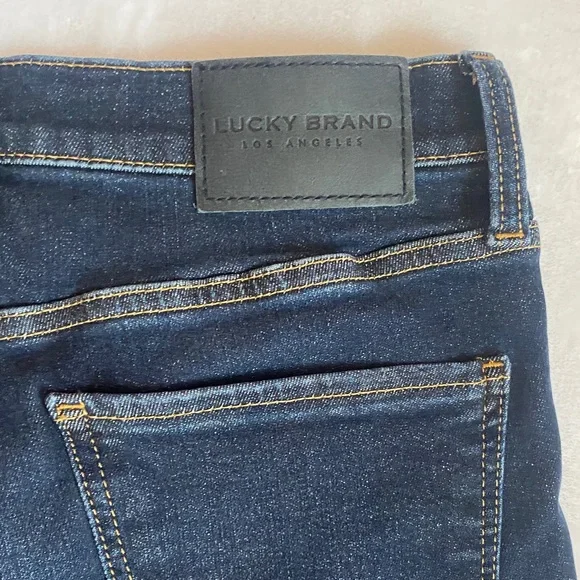 Lucky Brand Women's Deep Indigo Flare Jeans - Picture 10 of 10